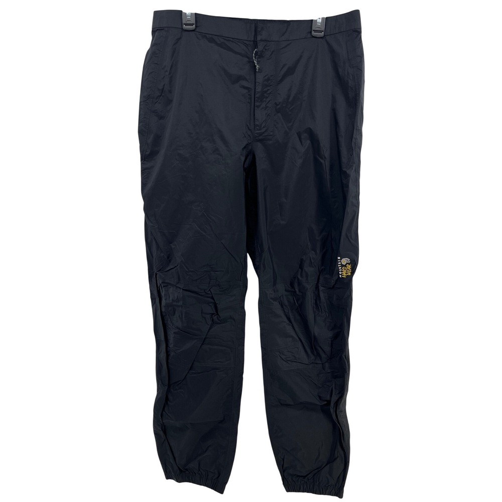 Mountain Hardwear Epic Pant Nylon Black Waterproof Hiking Outdoor‎ XXL OM3880